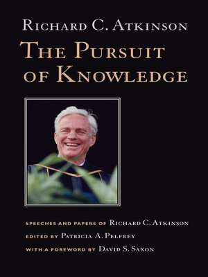 cover image of The Pursuit of Knowledge